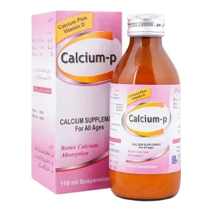 Calcium-P Syrup bottle – calcium and phosphorus supplement for strong bones