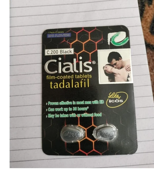 Cialis C200 Black Tablets – erectile dysfunction support