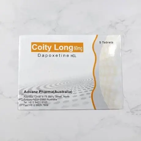 Coity Long 60mg tablets for premature ejaculation delay in men