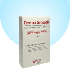 Derma Smooth Lotion 120ml – Gentle hydration for dry and sensitive skin