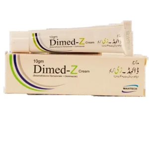 Dimed-Z Cream 10g – Antifungal and antibacterial skin treatment