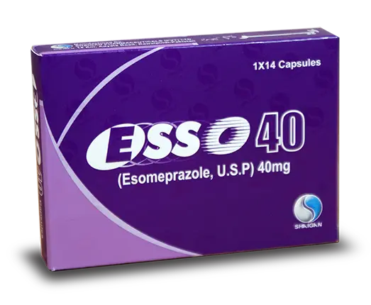 Esso Capsules 40mg – Acid Reflux & Heartburn Relief