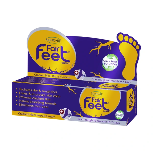 Fair Feet Cream tube for cracked heels and dry skin