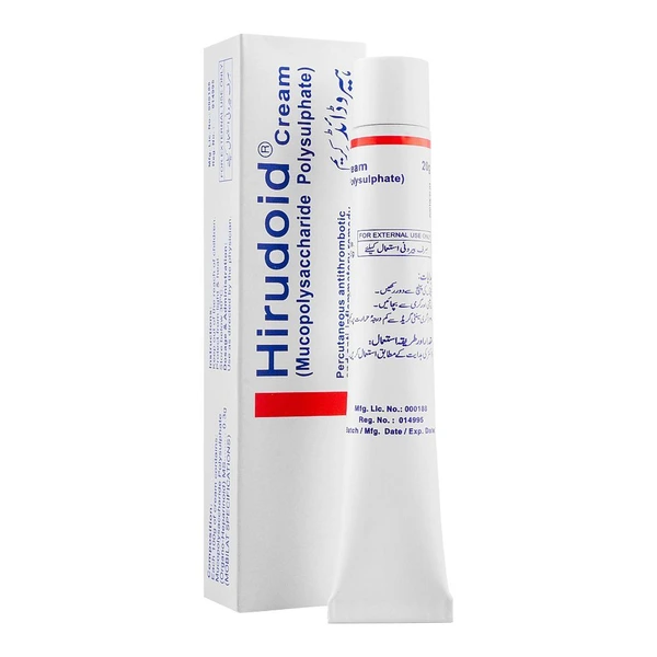 Hirudoid Cream 20g – Soothing cream for bruises, swelling, and varicose veins