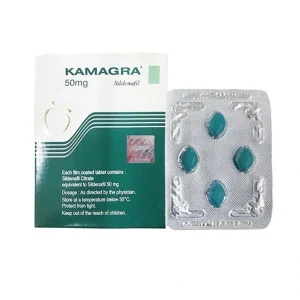 Kamagra Tablet 50mg blister pack front view