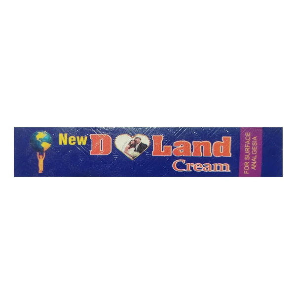 Tube of New D Land Delay Cream for Men – male performance enhancer for prolonged intimacy