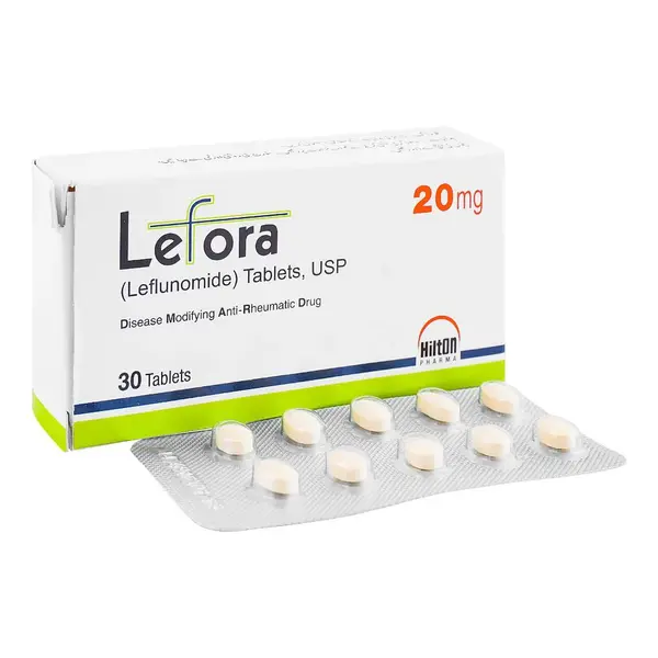 Lefora Tablet 20mg – Leflunomide for Rheumatoid Arthritis Treatment