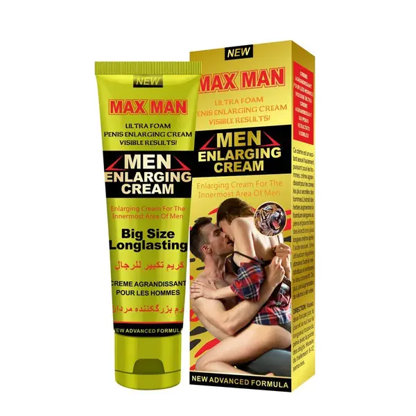 Maxman Men Enlarging Cream Yellow 50GM for Male Enhancement