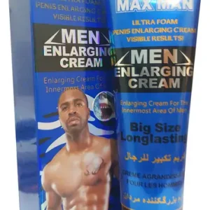 Maxman Men Enlarging Cream 50 GM (Blue) tube front view