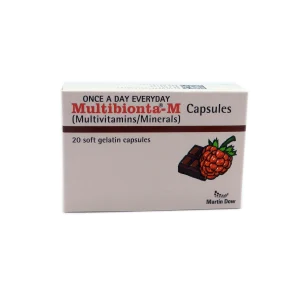Multibionta-M Capsules pack – multivitamins with probiotics for health and energy