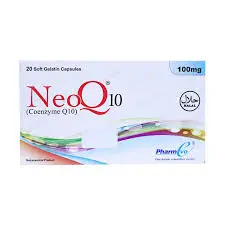 Neo Q10 Capsules 100mg for heart health, energy, and antioxidant benefits