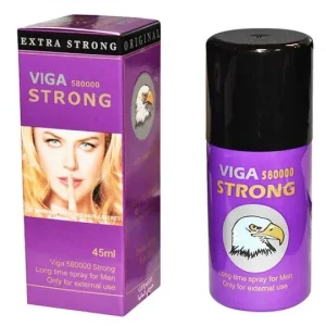 New Extra Strong Viga 580000 Spray – High strength Lidocaine delay spray for men