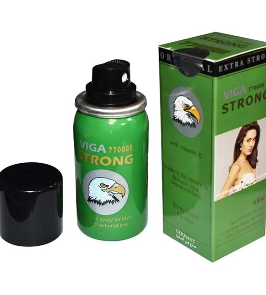 New Extra Strong Viga 770000 Spray – Lidocaine delay spray with Vitamin E for men