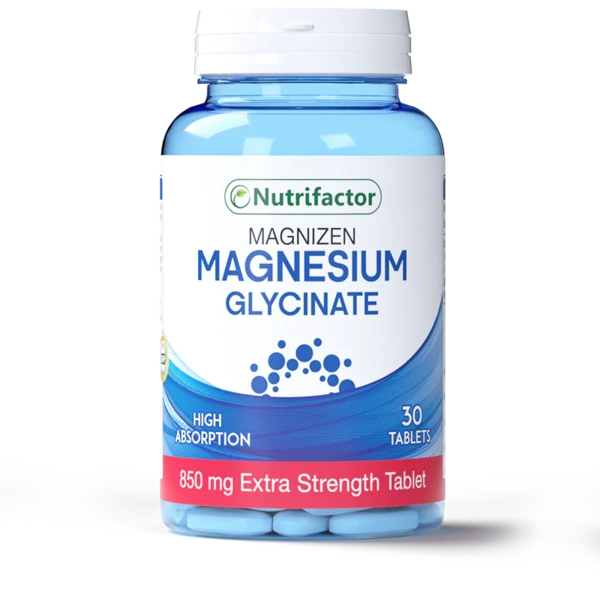 Nutrifactor Magnizen 850mg Tablets – magnesium and zinc for muscle and nerve support