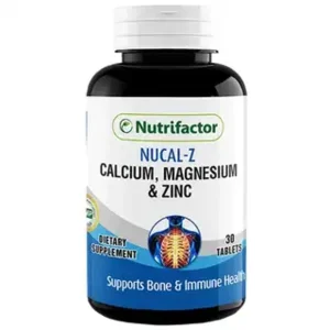 Nutrifactor Nucal-Z Tablets pack for calcium and zinc supplementation