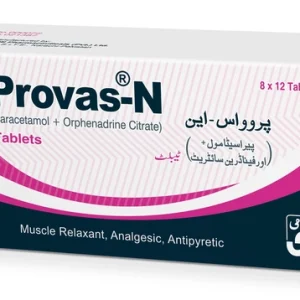 Provas N Tablets – Pain & Muscle Spasm Relief