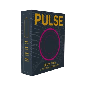 Pulse Ultra Thin Condoms pack