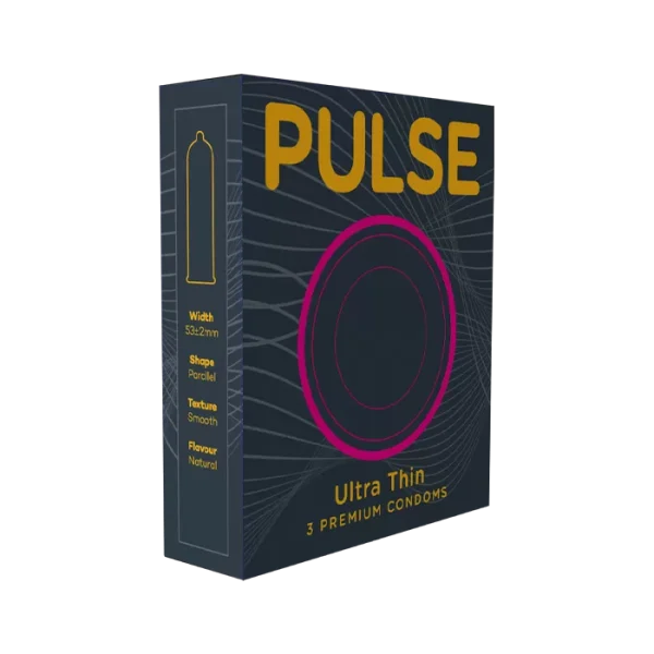 Pulse Ultra Thin Condoms pack