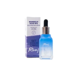 Rivaj Rejuvenating Mandelic Acid 10% Face Serum 30 ML – gentle exfoliating serum for brighter skin