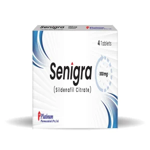 Senigra Tablets 100 mg for erectile dysfunction in men