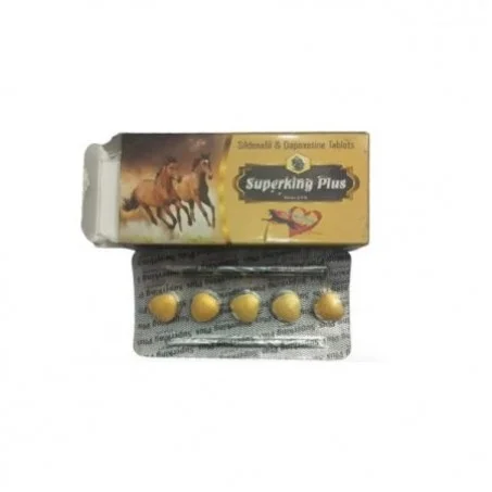 Super King Plus Tablets – Sildenafil 100mg & Dapoxetine 60mg
