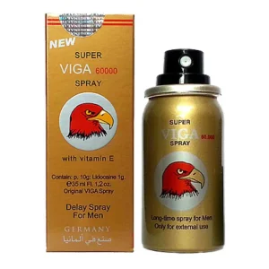 Super Viga 60000 Spray – Delay spray with Lidocaine for men