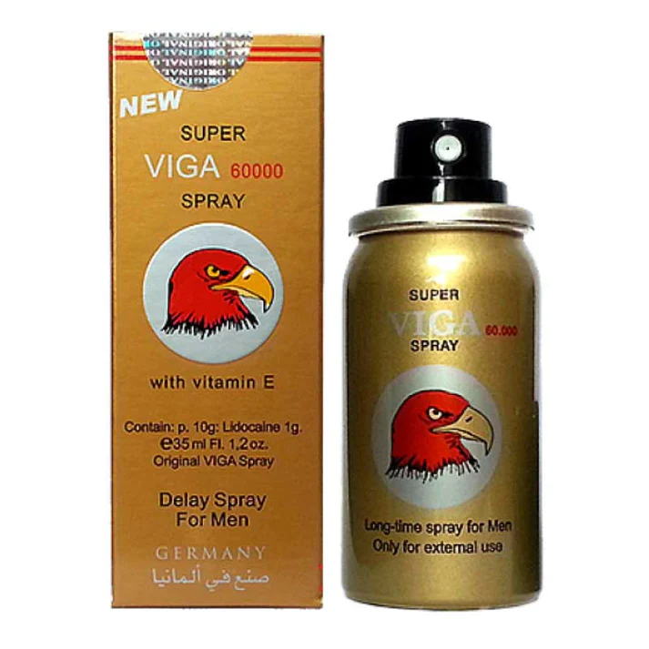 Super Viga 60000 Spray – Delay spray with Lidocaine for men