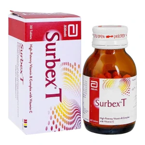 Surbex T Tablets pack for multivitamin and mineral supplementation