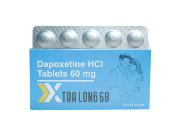 Tra Long Tablets 60mg – Dapoxetine HCl for Premature Ejaculation Treatment