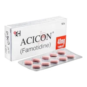 Acicon 20mg Tablets – Famotidine for Heartburn Relief