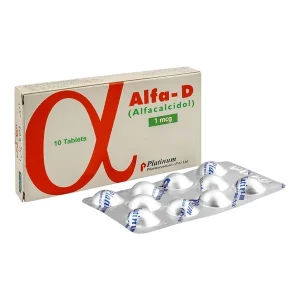 Alfa-D Tablets 1mg – Alfacalcidol for Vitamin D Deficiency