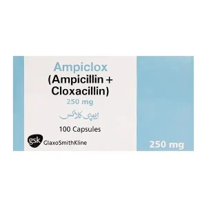 Ampiclox 250mg Capsules – Ampicillin & Cloxacillin Antibiotic
