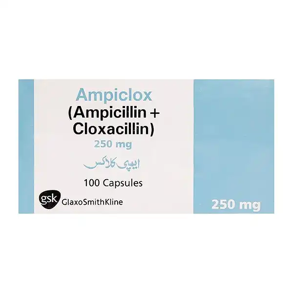 Ampiclox 250mg Capsules – Ampicillin & Cloxacillin Antibiotic