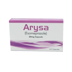 Arysa Tablet 20mg – Esomeprazole for Acid Reflux and Ulcer Relief