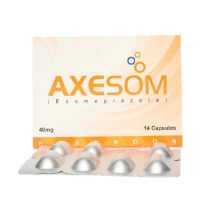 Axesom 40mg Capsules – Esomeprazole for strong relief from acidity & reflux