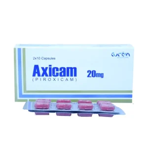 Axicam Tablet 20mg – Arthritis & Pain Relief Medicine