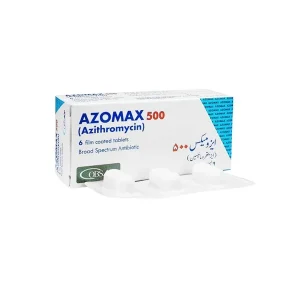 Azomax 500mg Tablets – Azithromycin Antibiotic for Infections