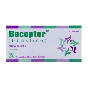 Beceptor Tablet 20mg – Anti-Allergic Medicine by SAMI Pharmaceuticals