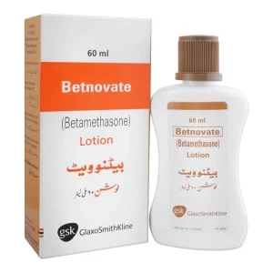 Betnovate Lotion 60ml – Betamethasone formula for skin inflammation relief