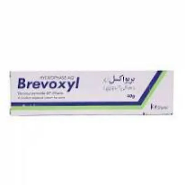 Brevoxyl Cream 40g – Benzoyl peroxide acne treatment cream