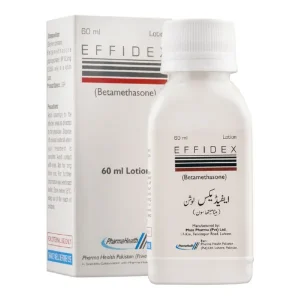 Effidex Lotion 60ml – Mometasone-based treatment for itchy, inflamed skin