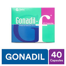 Gonadil F Capsules 40 Pack by Getz Pharma – Herbal Male Fertility Supplement