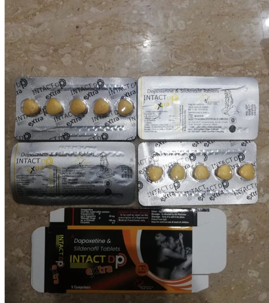 Intact DP Extra Tablets – erectile dysfunction and premature ejaculation treatment