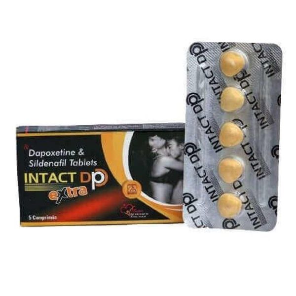Intact DP Extra Tablets Sildenafil 100mg and Dapoxetine for men