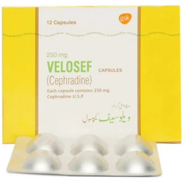 Velosef Capsules 250Mg
