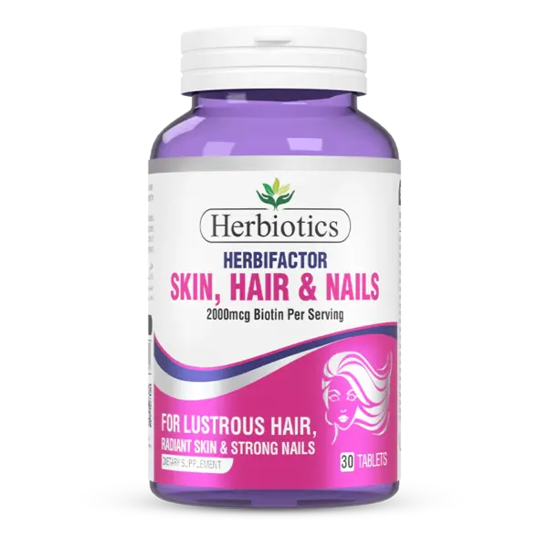 Herbiotics Herbifactor (Skin, Hair & Nails) Tablets