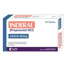 Inderal Tablet 40mg (Propranolol) for Hypertension and Anxiety