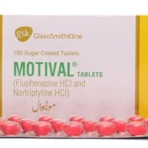 Motival tablets - Fluphenazine HCl and Nortriptyline HCl combination medication by GlaxoSmithKline