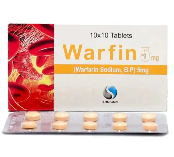 Warfarin Tablet 5mg Anticoagulant Blood Thinner Medicine
