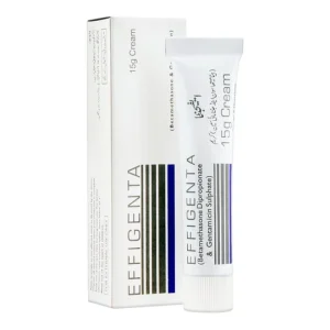 Effigenta Daily Defense Sunscreen SPF 30 cream with packaging box